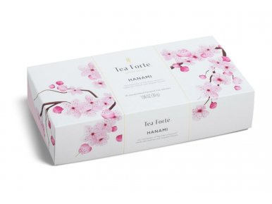 Tea Forté - Hanami - Coffret de Thé Vert Bio 10 pyramides - Série Limitée