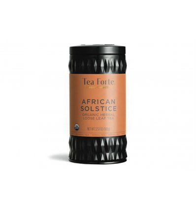 Tea Forté African Solstice - Rooibos Blueberry and Vanilla Bulk Infusion - Aluminium Box 100 g