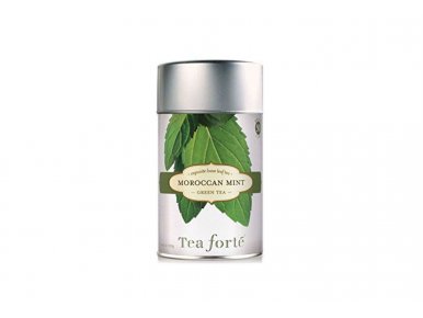 Tea Forté - Moroccan Mint - Infusion en vrac de feuilles entières - Boite Fraîcheur 120 g