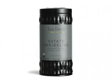 Tea Forté - Estate Darjeeling - Thé Noir Bio en Feuilles Entières - 80g