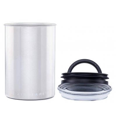 AirScape Boite Conservatrice Café en Verre - Breveté mise sous vide Air -Volume 1,9 L - Contenance 500 g