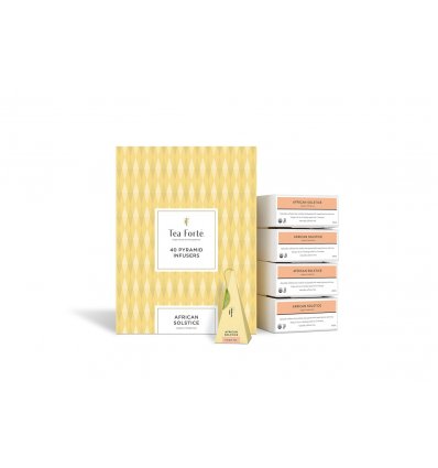  Prestigious Tea Box 40 pyramids collection "Tea Chest"